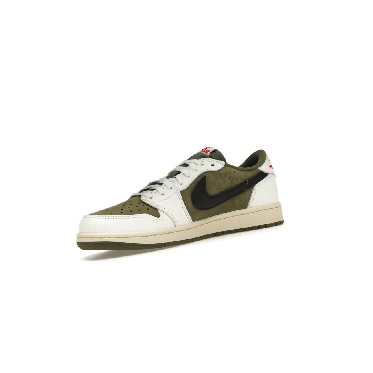 Sneaker AJ1 Low Travis Scott Rétro coloris Vert Olive - REIMÉ