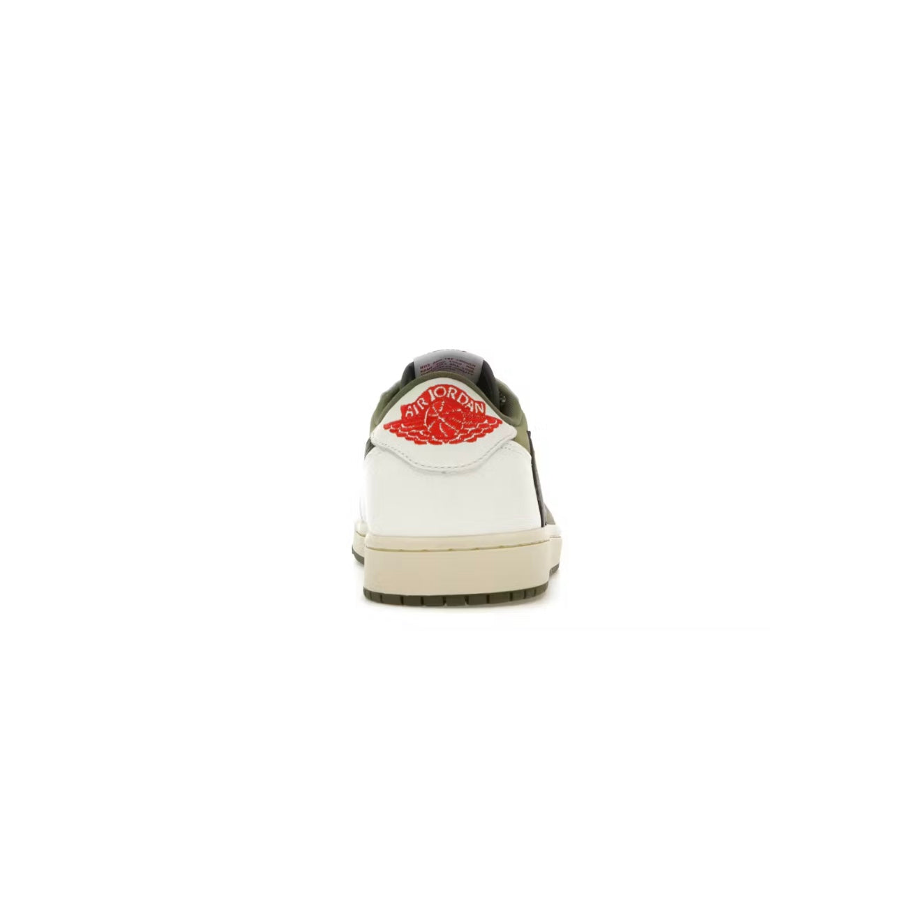 Sneaker AJ1 Low Travis Scott Rétro coloris Vert Olive - REIMÉ