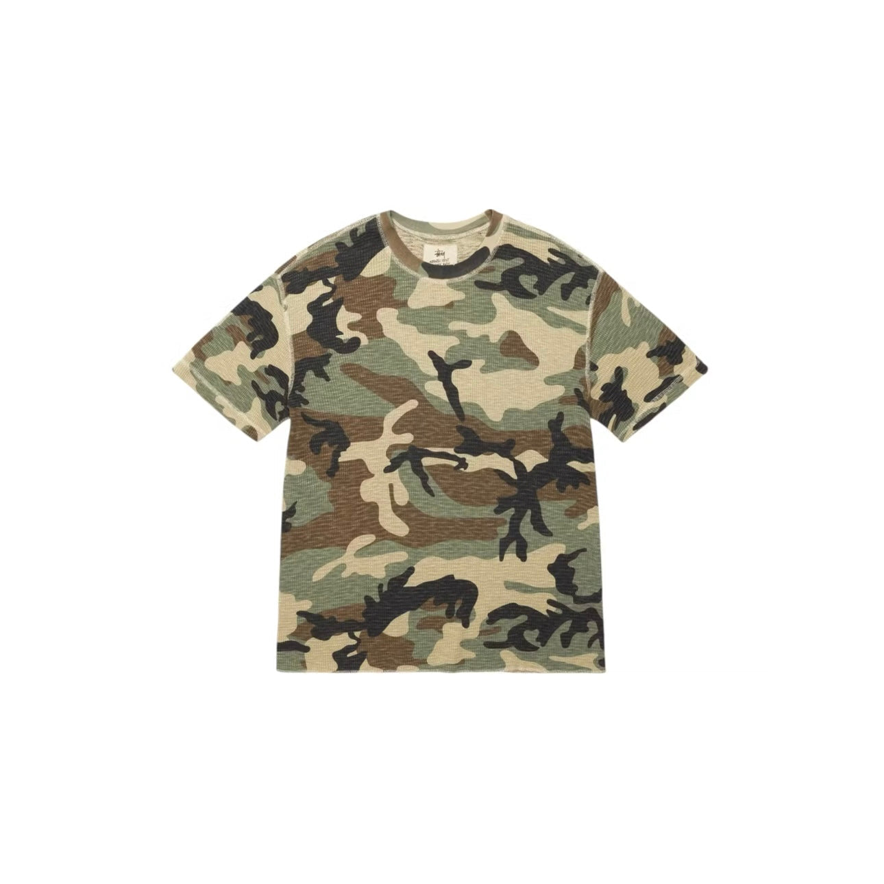 T-shirt Pigment Dyed Thermal motif Camouflage