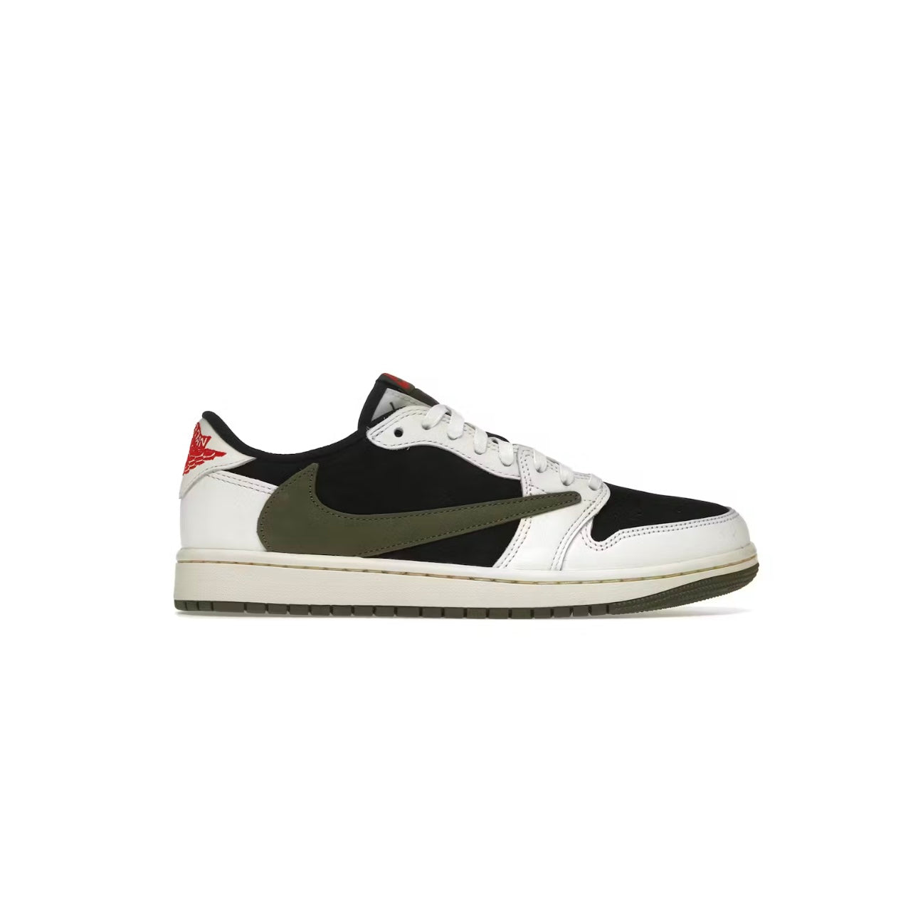 AJ1 Low Travis Scott coloris Vert Olive